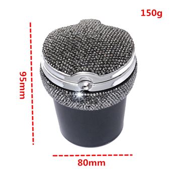 1x voiture LED strass Cendrier Auto Voyage Cigarette Cendrier Porte-gobelet  wedazano2295 - Accessoire tlphonie pour voiture - Achat & prix | fnac