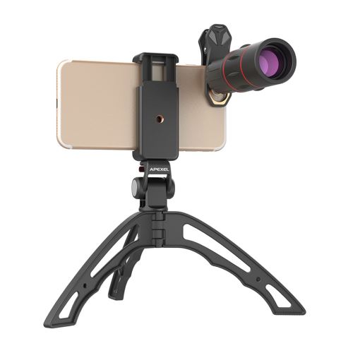 Apexel 18X téléobjectif professionnel HD externe Universal Mobile Téléphone objectif