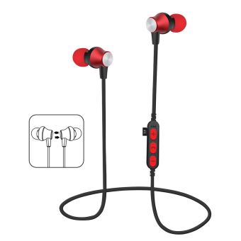 2019 Stéréo Bt4.2 Sans Fil Écouteurs Écouteurs Sport Casque Support de Carte Sd aloha1373 - 1
