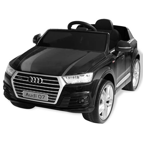 vidaXL Elektrische speelgoedauto Audi Q7 6 V zwart