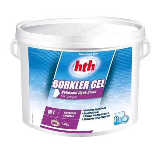 HTH Borkler gel - Nettoyant ligne d'eau gel