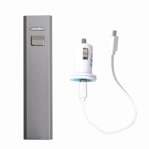 ProPlus Batterie externe 2 600 mAh avec chargeur USB de voiture 430012
