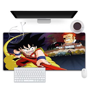 Tapis de souris XL gaming avec RGB FR-TEC Dragon Ball Super Noir et orange  - Autre accessoire gaming à la Fnac