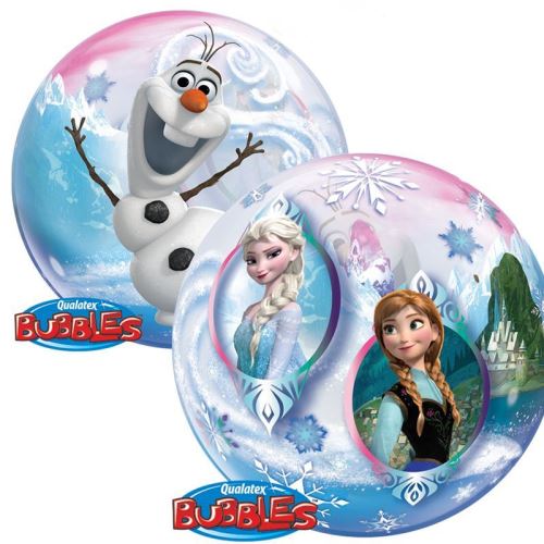 ballon bubble reine des neiges