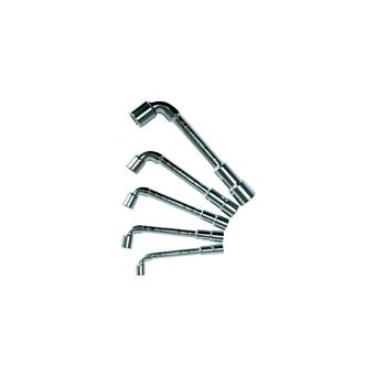 Clé à Pipe FACOM 75.10PB - 10mm Chromée Satinée - Profil 6 Pans Pour Serrage Puissant