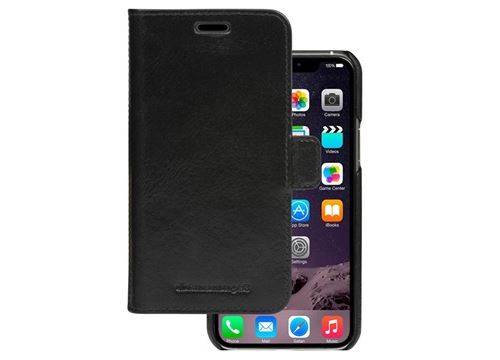 Étui Portefeuille en Cuir iPhone 11 dbramante1928 Lynge - Noir