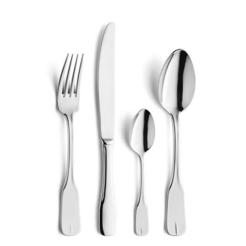 Amefa coffret de 49 couverts gamme vieux acier inox 400671