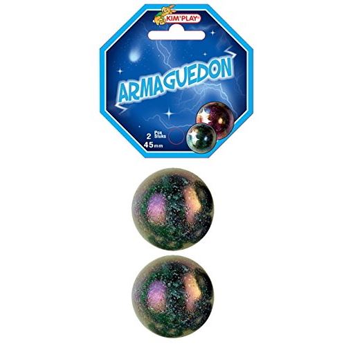 Kimplay - Pack de 2 Boulards, Armageddon, 500924, 2 X ø 45 mm