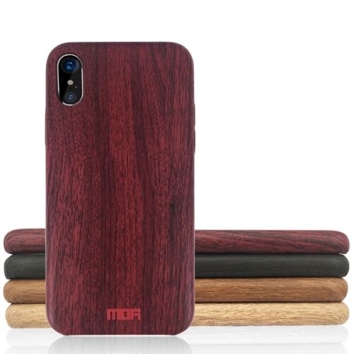 iPhone X Coque Protection TPU Effet Bois ALS48226