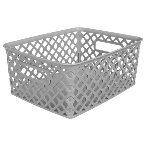 Paris Prix Gris Five Simply Smart - Panier Multi-Usages "Basket" 10Cm