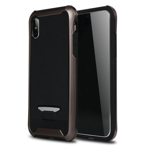 Iphone X / Xs Coque Protection Plastique Combinaison Bronze Als81108