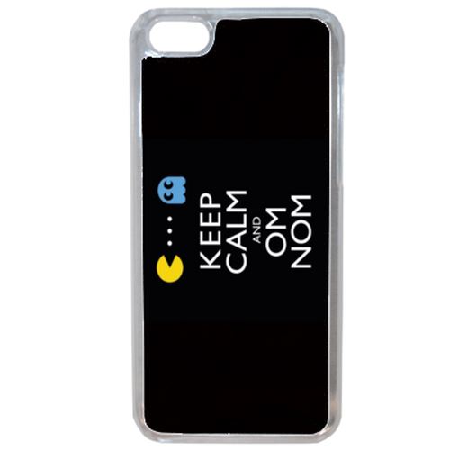 Coque Keep Calm Pacman Compatible Iphone 7 Plus Transparent