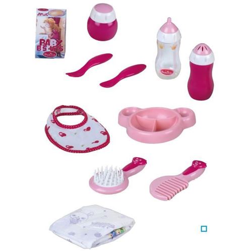 Klein Kit de soins Princesse Coralie 11 pieces Accessoire poupee Achat prix fnac