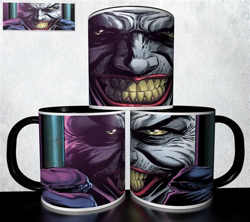 Mug Thé/Café The Joker - Collection DC Comics - Céramique 325 Ml - Neuf Sous Licence - Cadeau Fan