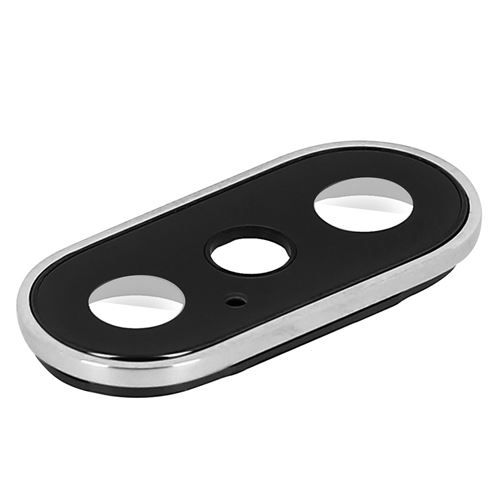 Avizar Lentille caméra arrière iPhone X / XS noir - Lentille protection de remplacement