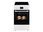 Electrolux EKR524200W - Cuisinière - pose libre - largeur : 50 cm - profondeur : 60 cm - hauteur : 85.8 cm - avec système auto-nettoyant - blanc
