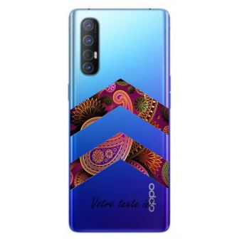 Custodia In Pelle Metallica Con Disco Per OPPO Find X2 Neo | Cover TPU Antiurto Con Protezione Fotocamera | Ricarica Wireless Compatibile (Arancione) - 4