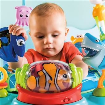 Trotteur Aire de jeux a Rebonds Finding Nemo Bleu Lumieres et