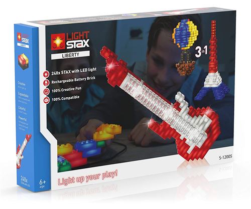 Light STAX S 12005 – Liberty 3 en 1, DE la Construction Kästen