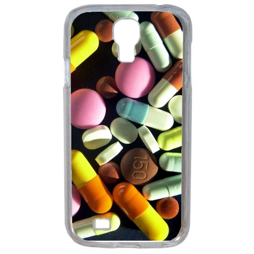 Coque Pills Compatible Samsung Galaxy S4 Transparent