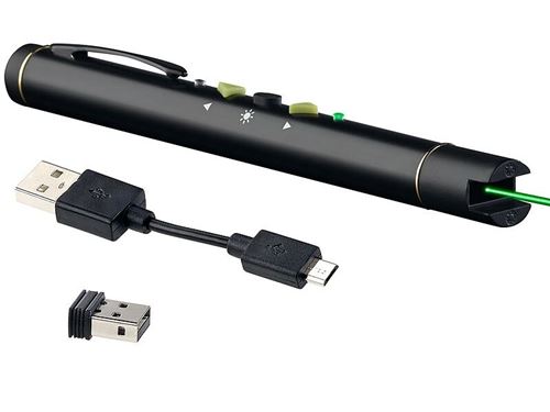 Pointeur laser vert avec fonction télécommande