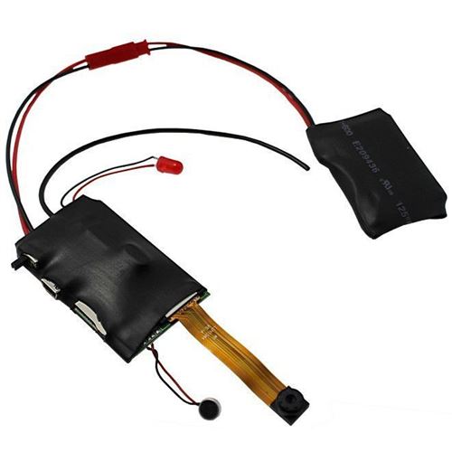 Caméra Miniature Télécommandée Détecteur Mouvement Sans Fil Noir Mini Cam 4 Go YONIS