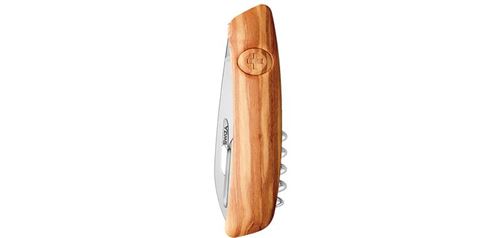 Coutellerie, couteaux pliants,multilames - swiza - zd03boli - d03, bois olivier