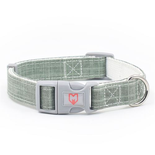 Meilleurs prix pour Colliers en Fibre de bambou MARVELOUS pour chien - Vert clair (Taille: S)