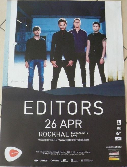 Editors - 60x80 cm - AFFICHE / POSTER