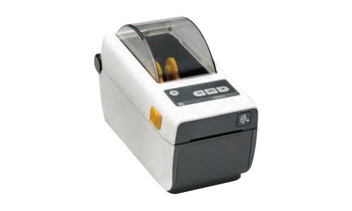 Zebra ZD410 - Healthcare - imprimante d'étiquettes - thermique direct - Rouleau (6 cm) - 203 dpi - jusqu'à 152 mm/sec - USB 2.0, LAN, hôte USB, Bluetooth 4.0 - barre de déchirement