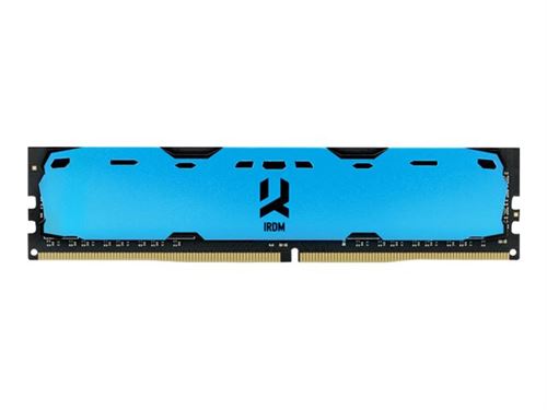 Goodram 8 go (1 x 8 go) 2400 mhz iridium ddr4 cl15 mémoire ram ? bleu ir-b2400d464l15s 8g