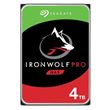 Seagate IronWolf Pro ST4000NE001 - Disque dur - 4 To - interne - 3.5" - SATA 6Gb/s - 7200 tours/min - mémoire tampon : 256 Mo - avec 2 ans Rescue Data Recovery Service Plan