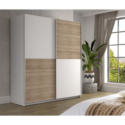 Finlandek Armoire De Chambre Ulos Style Contemporain Decor Chene