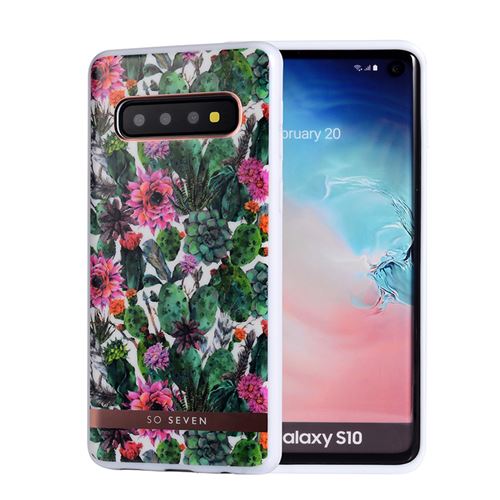So Seven - Coque Mexico fleur rose: SAMSUNG S10
