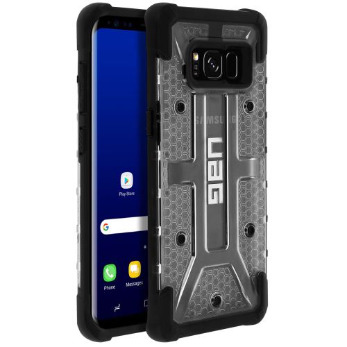 UAG Plasma - Achterzijde behuizing voor mobiele telefoon - zwart, ijs - voor Samsung Galaxy S8+