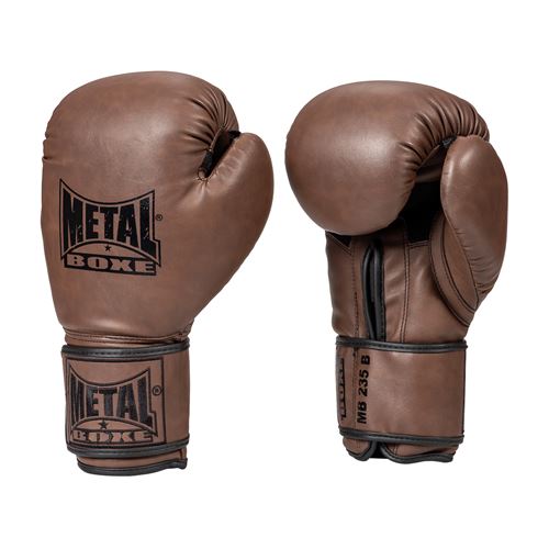Gants de boxe Métal boxe Marron-12 oz-Marron-12 oz--12 oz-Marron--------------Marron-