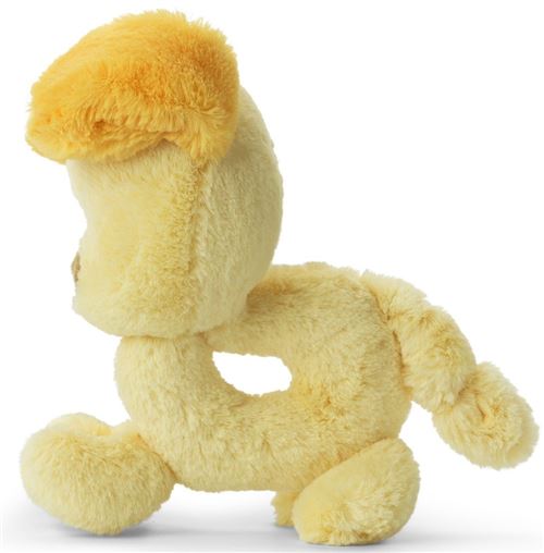 Woezel & Pip hochet Pip 15 cm jaune