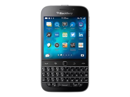 BlackBerry Classic - 4G smartphone BlackBerry - RAM 2 Go / Mémoire interne 16 Go - microSD slot - Écran LCD - 3.5\