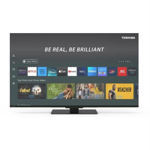 Tv led 55 pouces 4k uhd dolby vision smart tv 3xhdmi bluetooth l.1227 p.229 h.761 mm 55uv6f63dg TOSHIBA