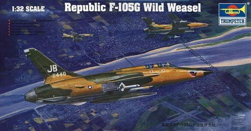 Republic F-105 G Wild Weasel - 1:32e - Trumpeter