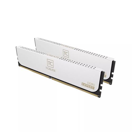 Mémoire vive Team Group T-Create Expert DDR5 6000MHz 32GB 2x16GB CL30 Blanca