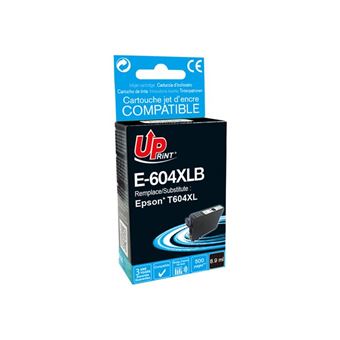 UPrint E-604XLB - 8.9 ml - noir - compatible - boîte de suspension