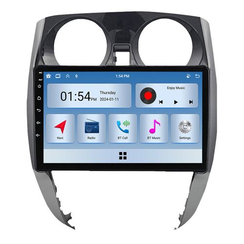 Autoradio RoverOne® Bluetooth CarPlay 2 Din 6Go RAM 128Go ROM pour Nissan Note 2 E12 2012-2021