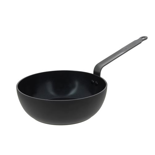 Non Communiqué Noir Sauteuse Bombée Antiadhésive Céramique 24Cm De Buyer 8228.24