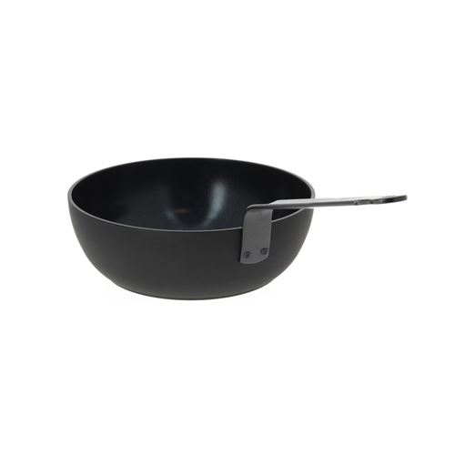 Sauteuse bombée en cuivre INOCUIVRE 24cm queue fonte d'acier - de Buyer Sauteuse bombée en cuivre INOCUIVRE 24cm queue fonte d'acier - de Buyer