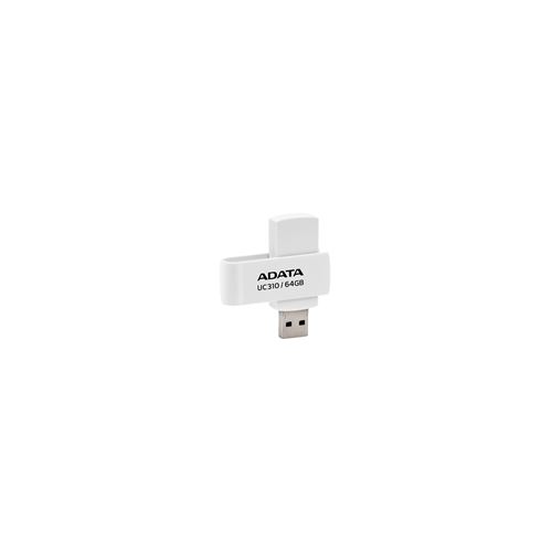 Adata - Clé USB UC310 - 64 Go - USB 3.2 - Blanc - Image 3