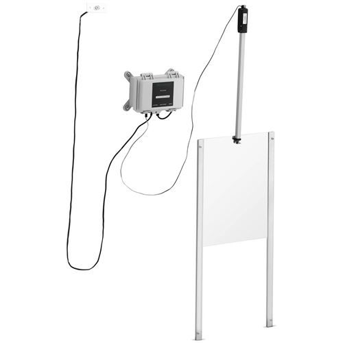 Meilleurs prix pour Wiesenfield Porte automatique - minuterie / capteur de lumière - alimentation secteur - étanche - système anti-blocage