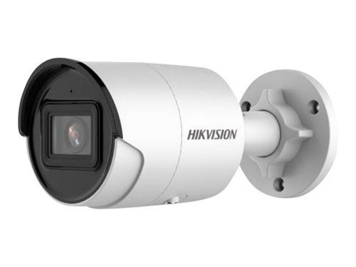 Hikvision AcuSense 8 MP IR Fixed Bullet Network Camera DS-2CD2086G2-I - Caméra de surveillance réseau - résistant aux intempéries - couleur (Jour et nuit) - 8 MP - 3840 x 2160 - montage M16 - Focale fixe - LAN 10/100 - MJPEG, H.264, H.265, H.265+, H.2