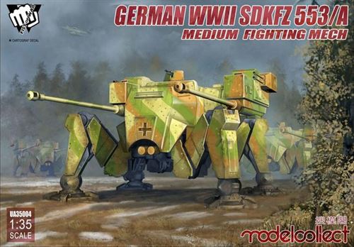 Fist Of War German Wwii Sdkfz 553/a Medium Fighting Mech- 1:35e - Modelcollect