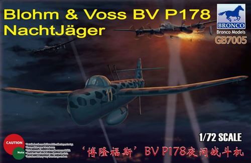 Blohm & Voss Bv P178 Nachtjäger - 1:72E - Bronco Models